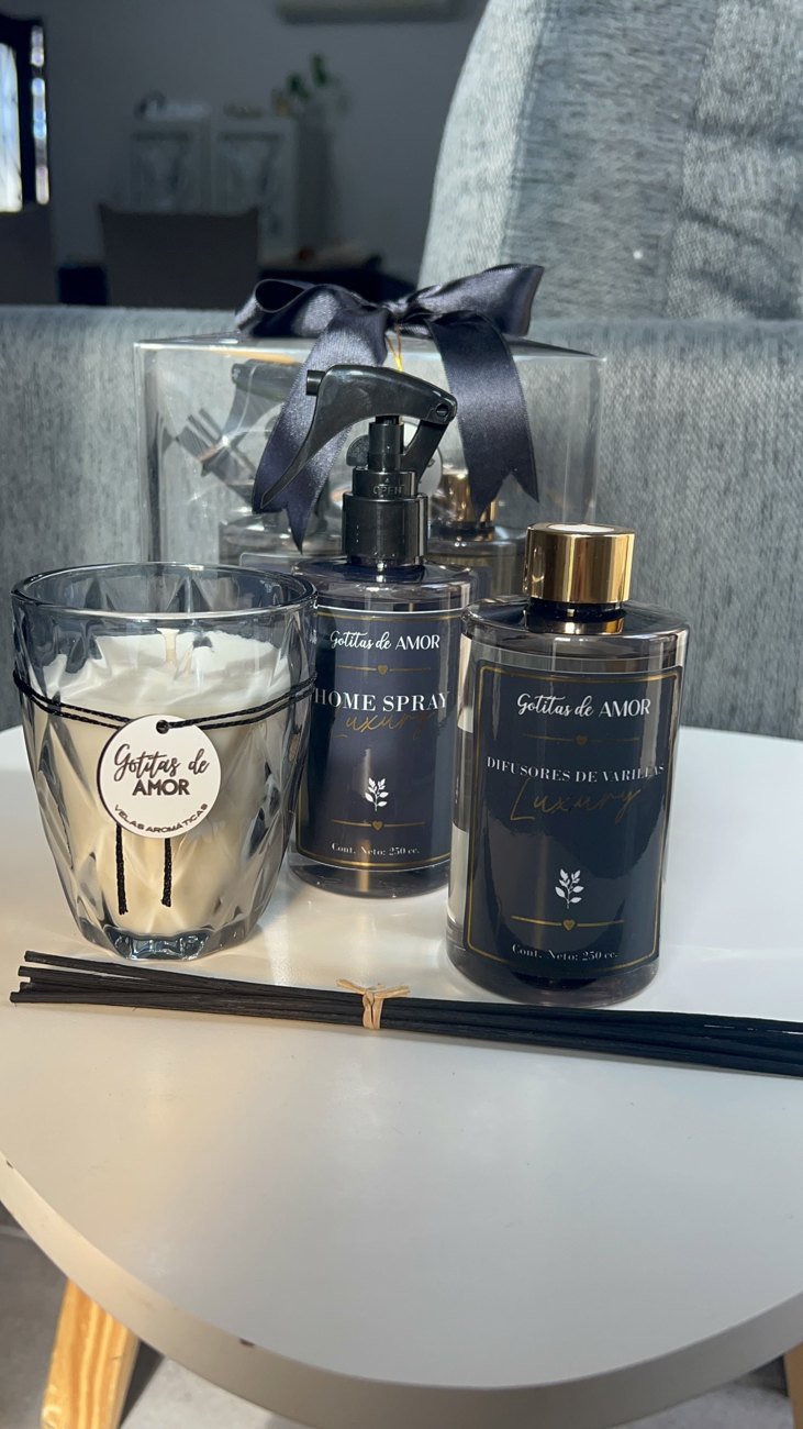 Difusor y Home Spray Luxury de Gotitas de Amor, foto 3
